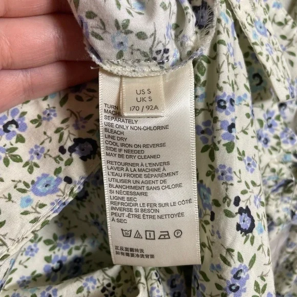 FREE PEOPLE PETUNIA MINI DRESS in Tea Combo Size Small NWT - Picture 9 of 10